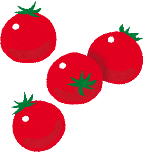 Cheerful Cherry Tomato Illustration