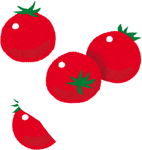 Cheerful Cherry Tomato Illustration